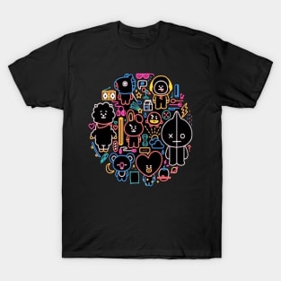 Aesthetic bt21 T-Shirt